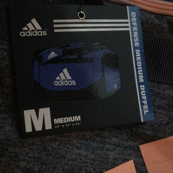 💕SOLD💕 Adidas Defense Medium Duffel Haze Coral - Picture 4 of 4